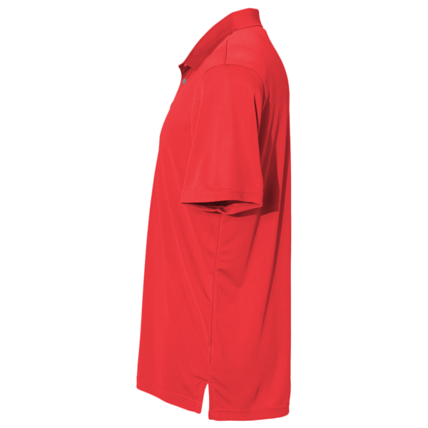 Adidas Men's Performance Polo, Collegiate Red, Left Sleeve view