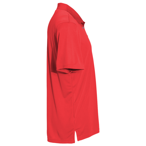 Adidas Men's Performance Polo, Collegiate Red, Right Sleeve view