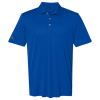 Adidas Men's Performance Polo, Collegiate Royal, Front view
