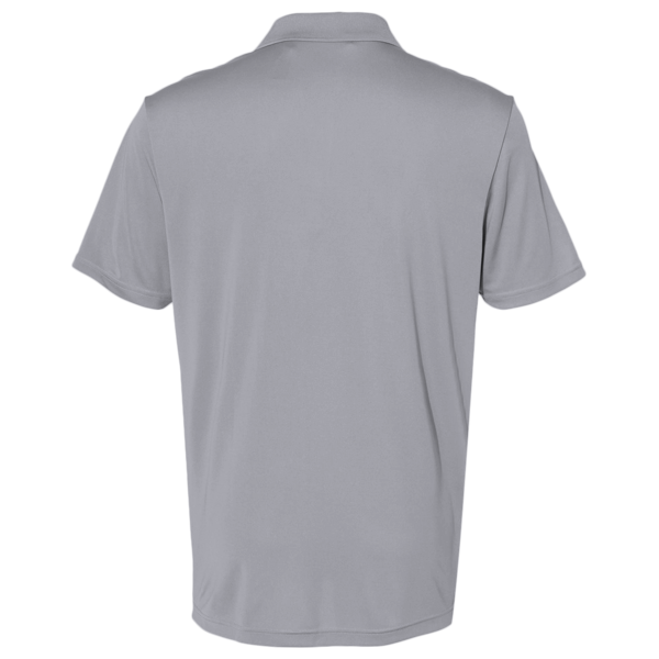 Adidas Men's Performance Polo, Grey Three, Back view