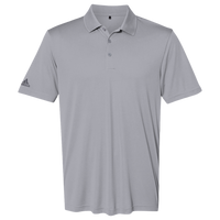 Adidas Men's Performance Polo, Grey Three, Front view