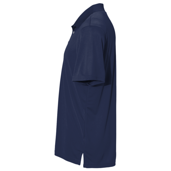 Adidas Men's Performance Polo, Navy, Left Sleeve view