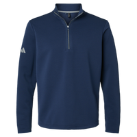 Adidas Men's Spacer Quarter-Zip Pullover, Collegiate Navy, Front view