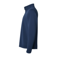 Adidas Men's Spacer Quarter-Zip Pullover, Collegiate Navy, Left Sleeve view