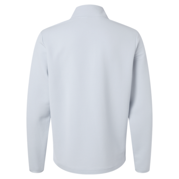 Adidas Men's Spacer Quarter-Zip Pullover, Halo Blue, Back view