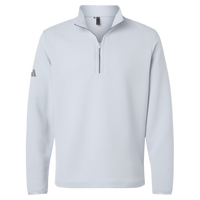 Adidas Men's Spacer Quarter-Zip Pullover, Halo Blue, Front view