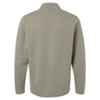 Adidas Men's Spacer Quarter-Zip Pullover, Silver Pebble, Back view