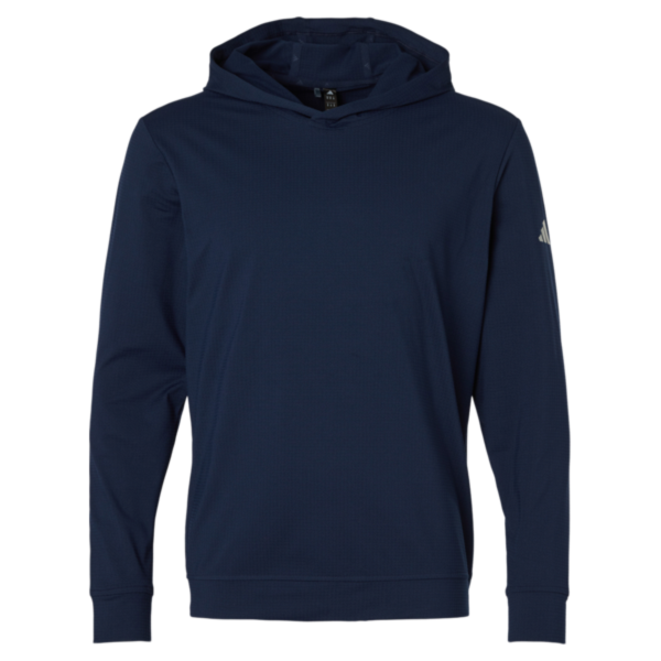 Adidas Men's Ultimate365 Elevated Hoodie, Collegiate Navy, Front view