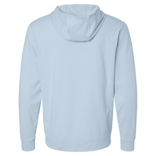 Adidas Men's Ultimate365 Elevated Hoodie, Crystal Sky, Back view