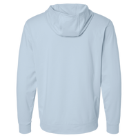 Adidas Men's Ultimate365 Elevated Hoodie, Crystal Sky, Back view