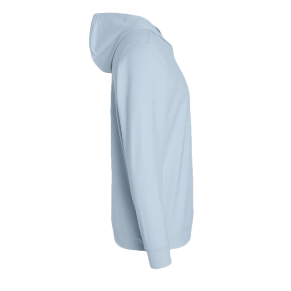 Adidas Men's Ultimate365 Elevated Hoodie, Crystal Sky, Right Sleeve view