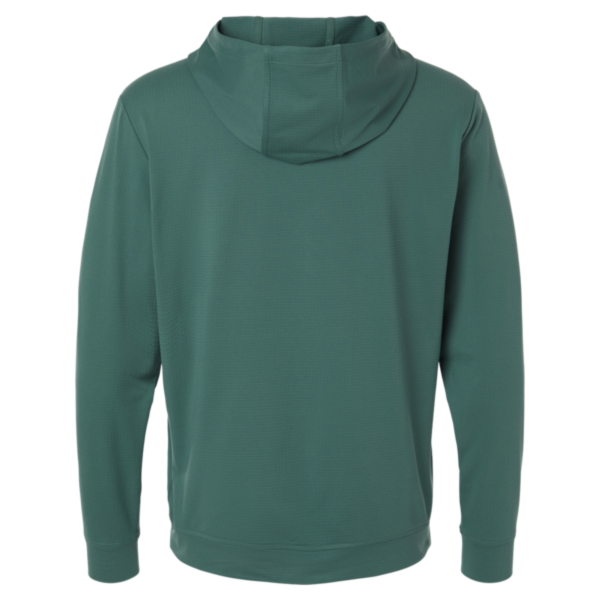 Adidas Men's Ultimate365 Elevated Hoodie, Preloved Teal, Back view
