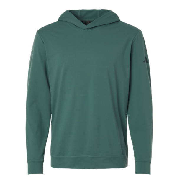 Adidas Men's Ultimate365 Elevated Hoodie, Preloved Teal, Front view