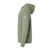 Adidas Men's Ultimate365 Elevated Hoodie, Silver Green, Left Sleeve view