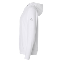 Adidas Men's Ultimate365 Elevated Hoodie, White, Left Sleeve view