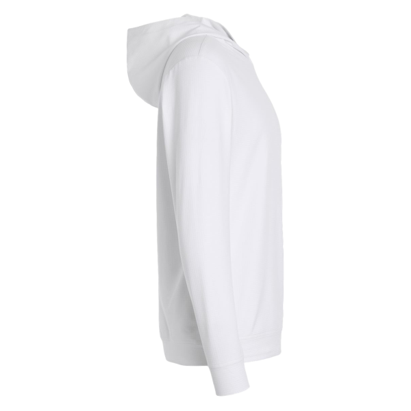 Adidas Men's Ultimate365 Elevated Hoodie, White, Right Sleeve view