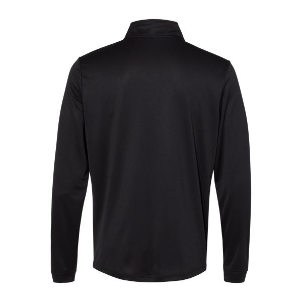 Adidas Men's Ultimate365 Lightweight Quarter-Zip Pullover, Black, Back view