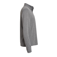 Adidas Men's Ultimate365 Lightweight Quarter-Zip Pullover, Black Heather, Right Sleeve view
