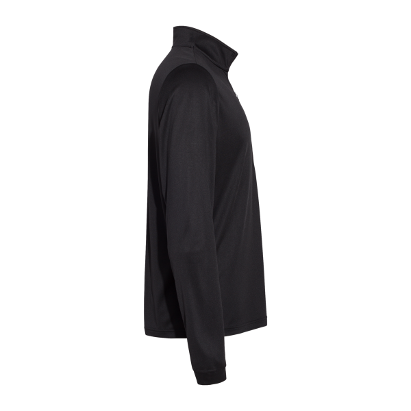 Adidas Men's Ultimate365 Lightweight Quarter-Zip Pullover, Black, Right Sleeve view