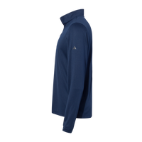 Adidas Men's Ultimate365 Lightweight Quarter-Zip Pullover, Collegiate Navy, Left Sleeve view