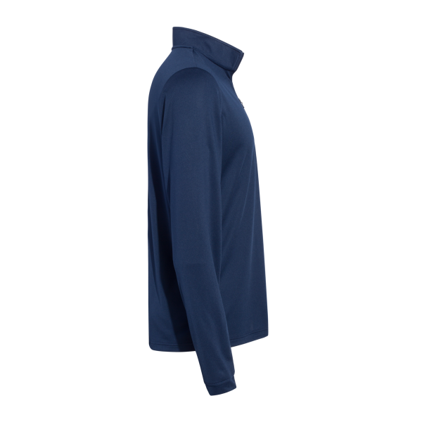 Adidas Men's Ultimate365 Lightweight Quarter-Zip Pullover, Collegiate Navy, Right Sleeve view