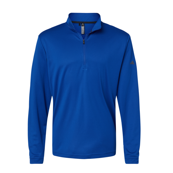 Adidas Men's Ultimate365 Lightweight Quarter-Zip Pullover, Collegiate Royal, Front view
