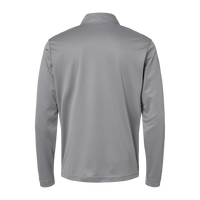 Adidas Men's Ultimate365 Lightweight Quarter-Zip Pullover, Grey Three, Back view