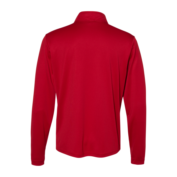 Adidas Men's Ultimate365 Lightweight Quarter-Zip Pullover, Power Red, Back view