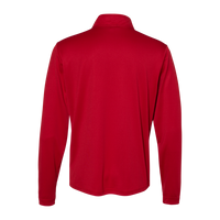 Adidas Men's Ultimate365 Lightweight Quarter-Zip Pullover, Power Red, Back view