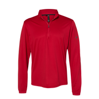 Adidas Men's Ultimate365 Lightweight Quarter-Zip Pullover, Power Red, Front view