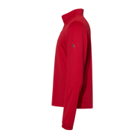 Adidas Men's Ultimate365 Lightweight Quarter-Zip Pullover, Power Red, Left Sleeve view