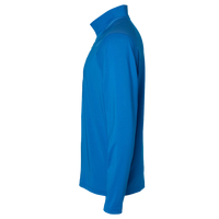 Adidas Men's Ultimate365 Lightweight Shoulder Stripe Quarter-Zip Pullover, Glory Blue, Left Sleeve view