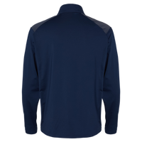 Adidas Men's Ultimate365 Lightweight Shoulder Stripe Quarter-Zip Pullover, Team Navy Blue, Back view