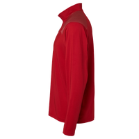 Adidas Men's Ultimate365 Lightweight Shoulder Stripe Quarter-Zip Pullover, Team Power Red, Left Sleeve view