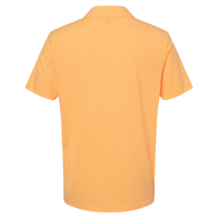 Adidas Men's Ultimate365 Pine Tree Polo, Acid Orange / Grey Two, Back view