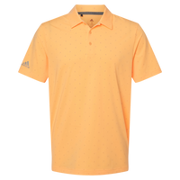 Adidas Men's Ultimate365 Pine Tree Polo, Acid Orange / Grey Two, Front view