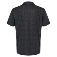 Adidas Men's Ultimate365 Pine Tree Polo, Black / Grey Three, Back view