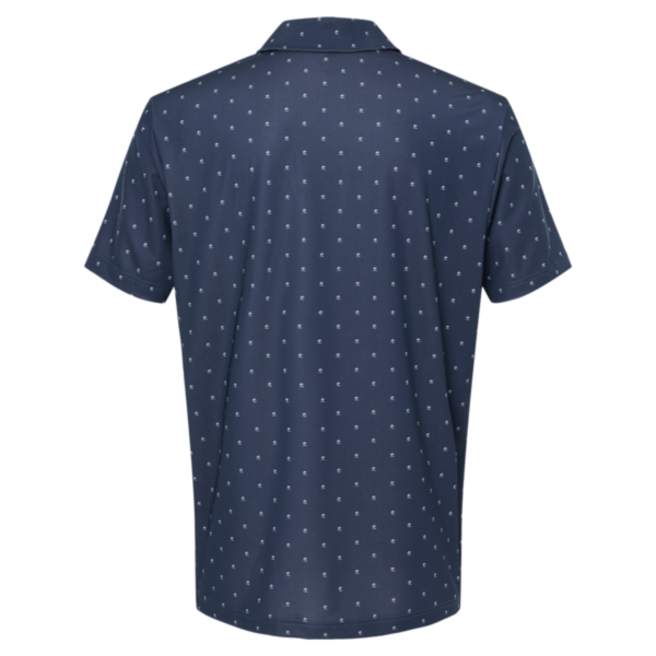 Adidas Men's Ultimate365 Pine Tree Polo, Collegiate Navy / White, Back view