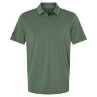 Adidas Men's Ultimate365 Pine Tree Polo, Green Oxide / Black, Front view