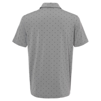 Adidas Men's Ultimate365 Pine Tree Polo, Grey Three / Black, Back view