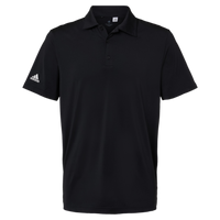 Adidas Men's Ultimate365 Solid Polo, Black, Front view