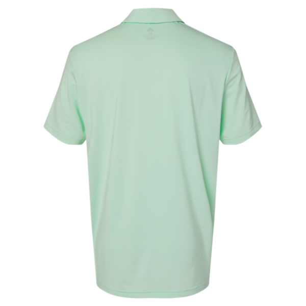 Adidas Men's Ultimate365 Solid Polo, Clear Mint, Back view