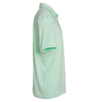 Adidas Men's Ultimate365 Solid Polo, Clear Mint, Right Sleeve view