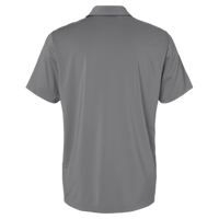 Adidas Men's Ultimate365 Solid Polo, Grey Three, Back view