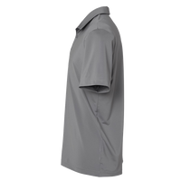 Adidas Men's Ultimate365 Solid Polo, Grey Three, Left Sleeve view