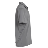 Adidas Men's Ultimate365 Solid Polo, Grey Three, Right Sleeve view