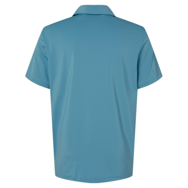 Adidas Men's Ultimate365 Solid Polo, Hazy Blue, Back view