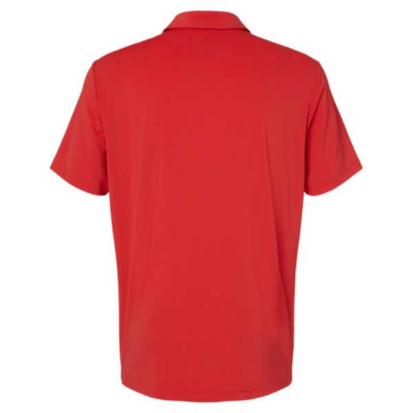 Adidas Men's Ultimate365 Solid Polo, Real Coral, Back view