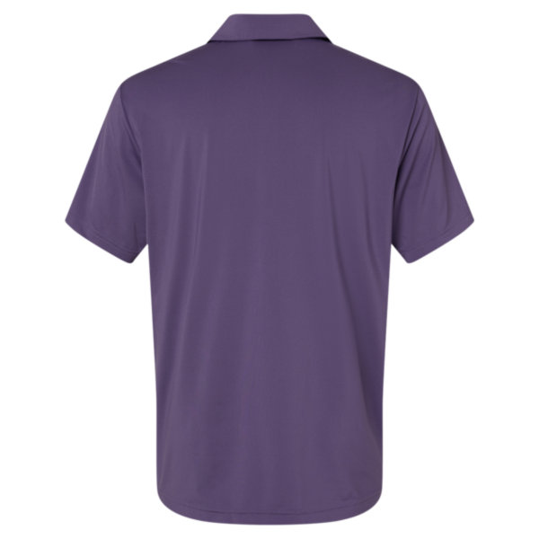 Adidas Men's Ultimate365 Solid Polo, Tech Purple, Back view