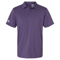 Adidas Men's Ultimate365 Solid Polo, Tech Purple, Front view